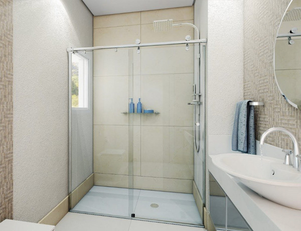 Box de Banheiro em Vidro Temperado